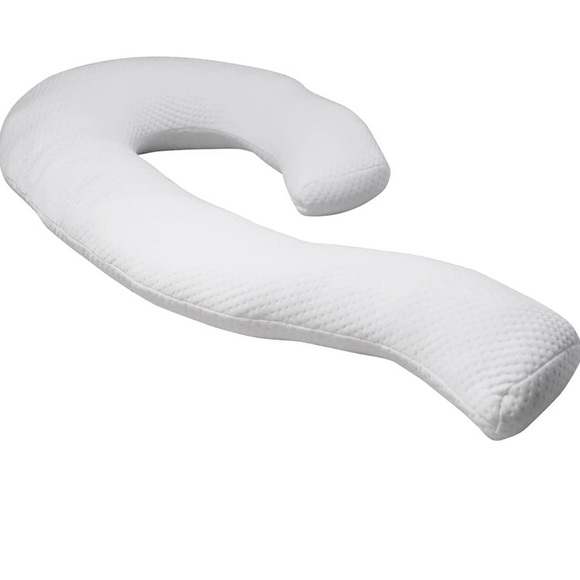 Contour Swan Body Pillow with pillowcase and mesh bag - Picture 2 of 6